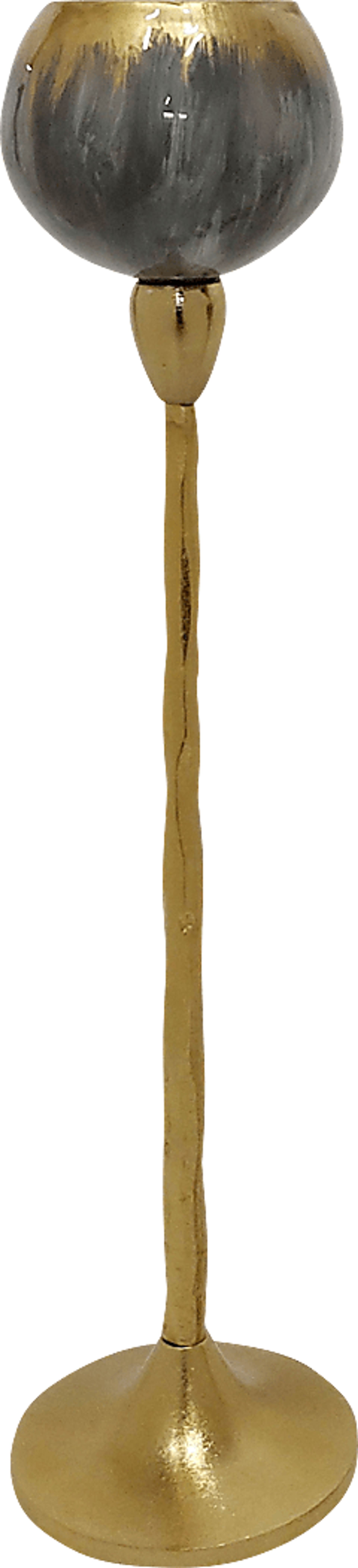 Faunsdale Black Medium Candle Holder - Image 1