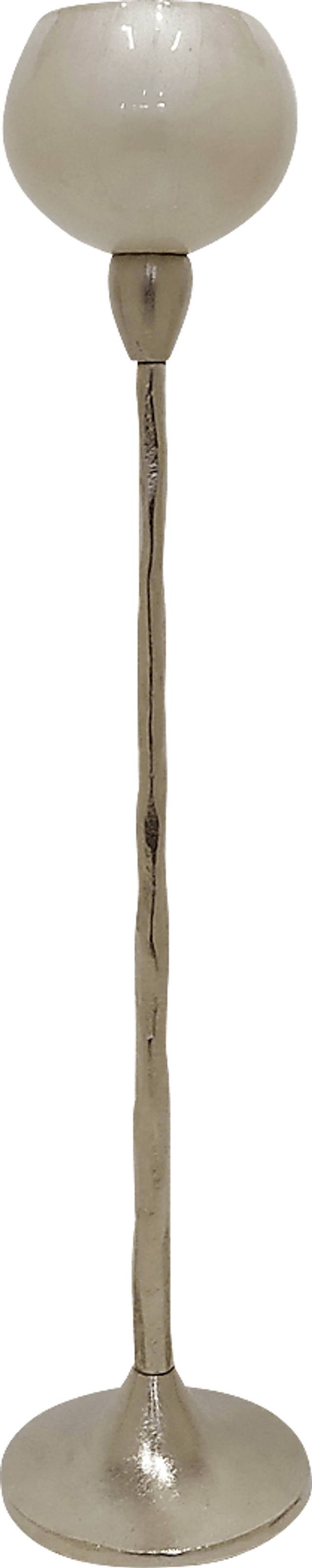 Faunsdale White Large Candle Holder - Thumbnail - Image 1