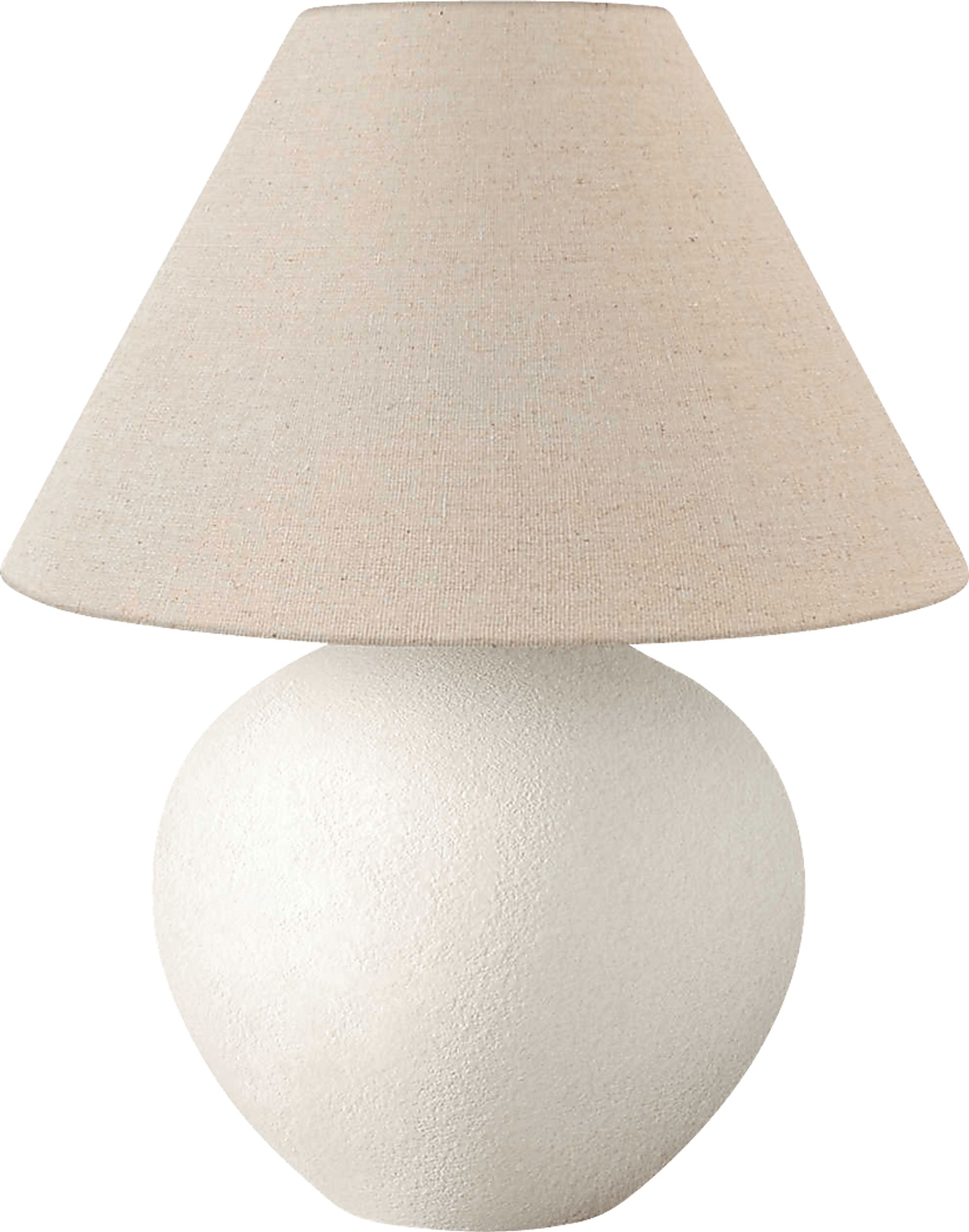 Faust Estates Cream Lamp - Image 1