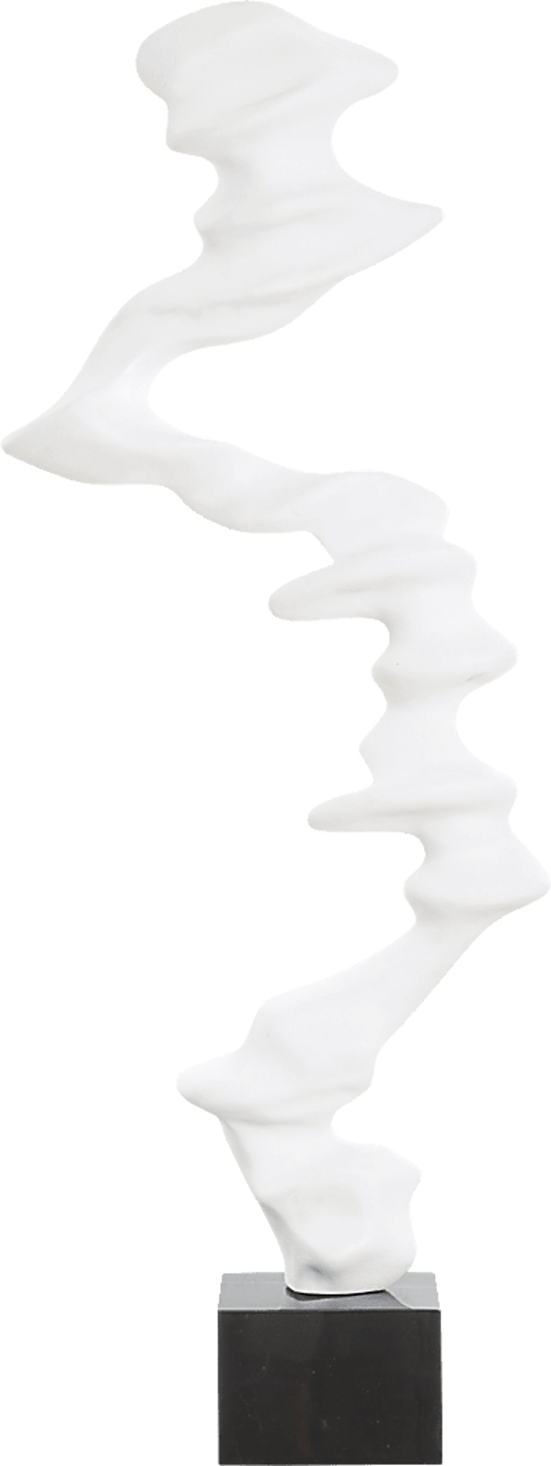 Fauzi White Outdoor Sculpture - Image 3