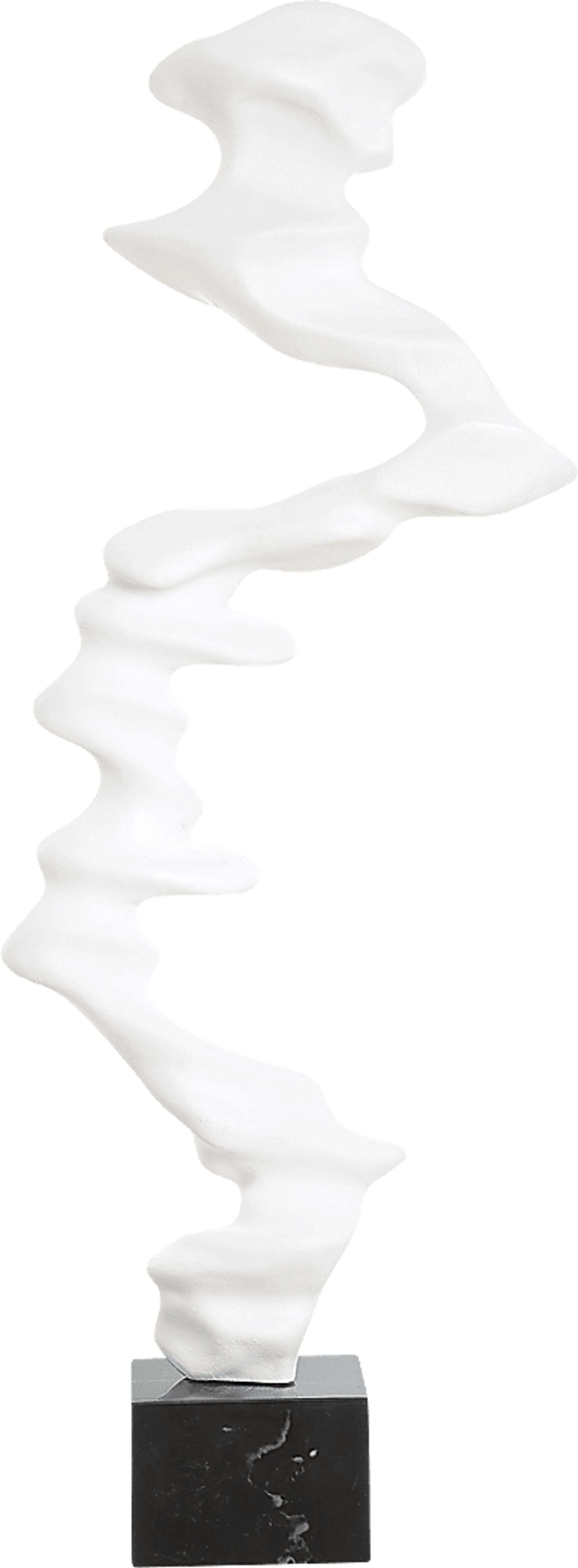 Fauzi White Outdoor Sculpture - Image 4
