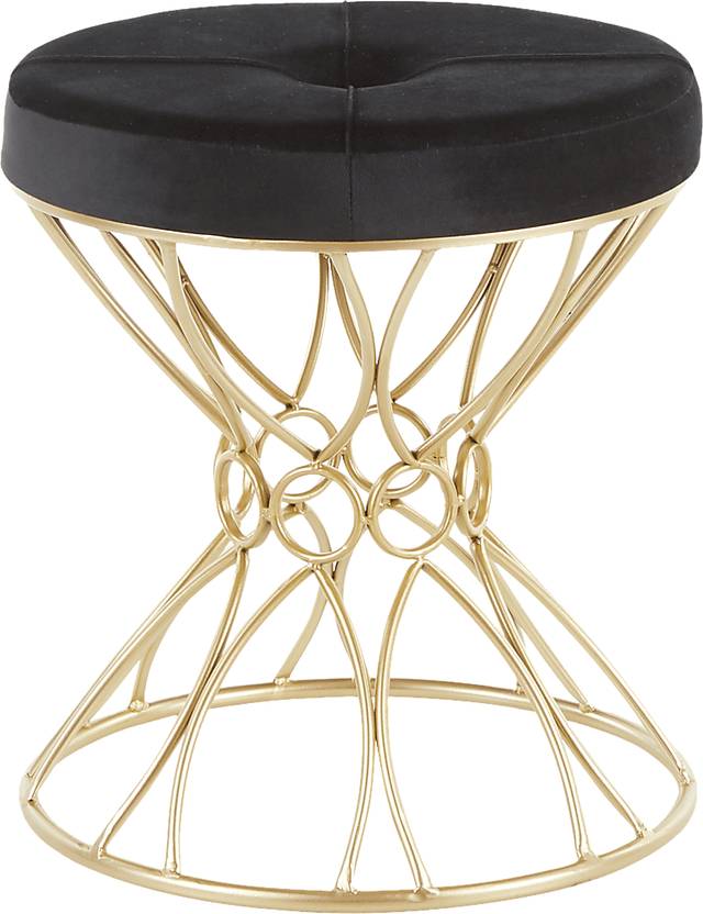 Fawnview Black Vanity Stool - Thumbnail - Image 3