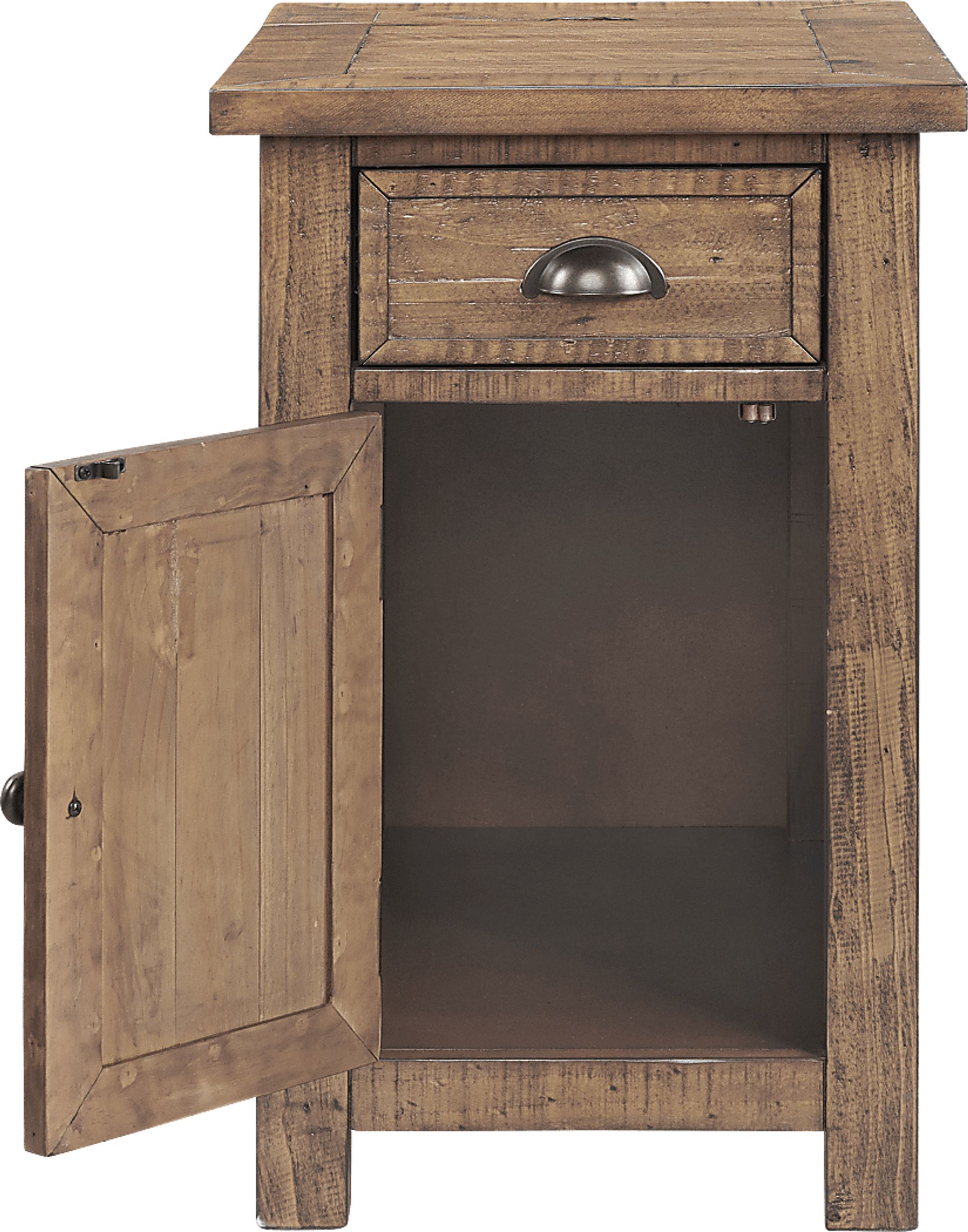 Faybanks Brown Chairside Table - Image 8