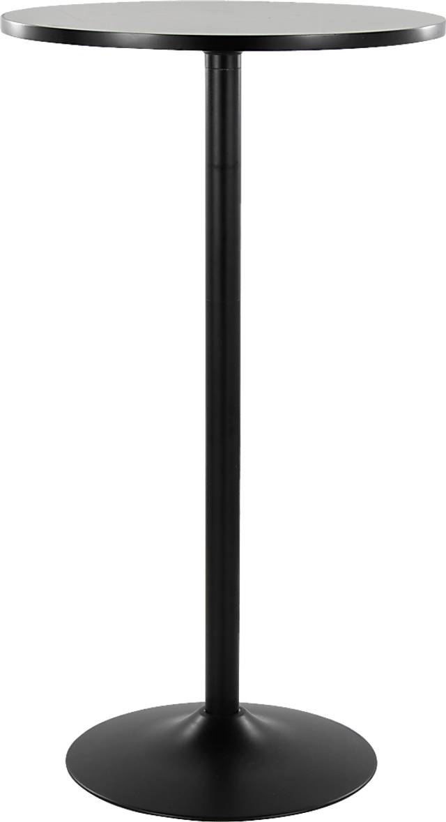 Faye Lane Black Adjustable Pub Table - Thumbnail - Image 4