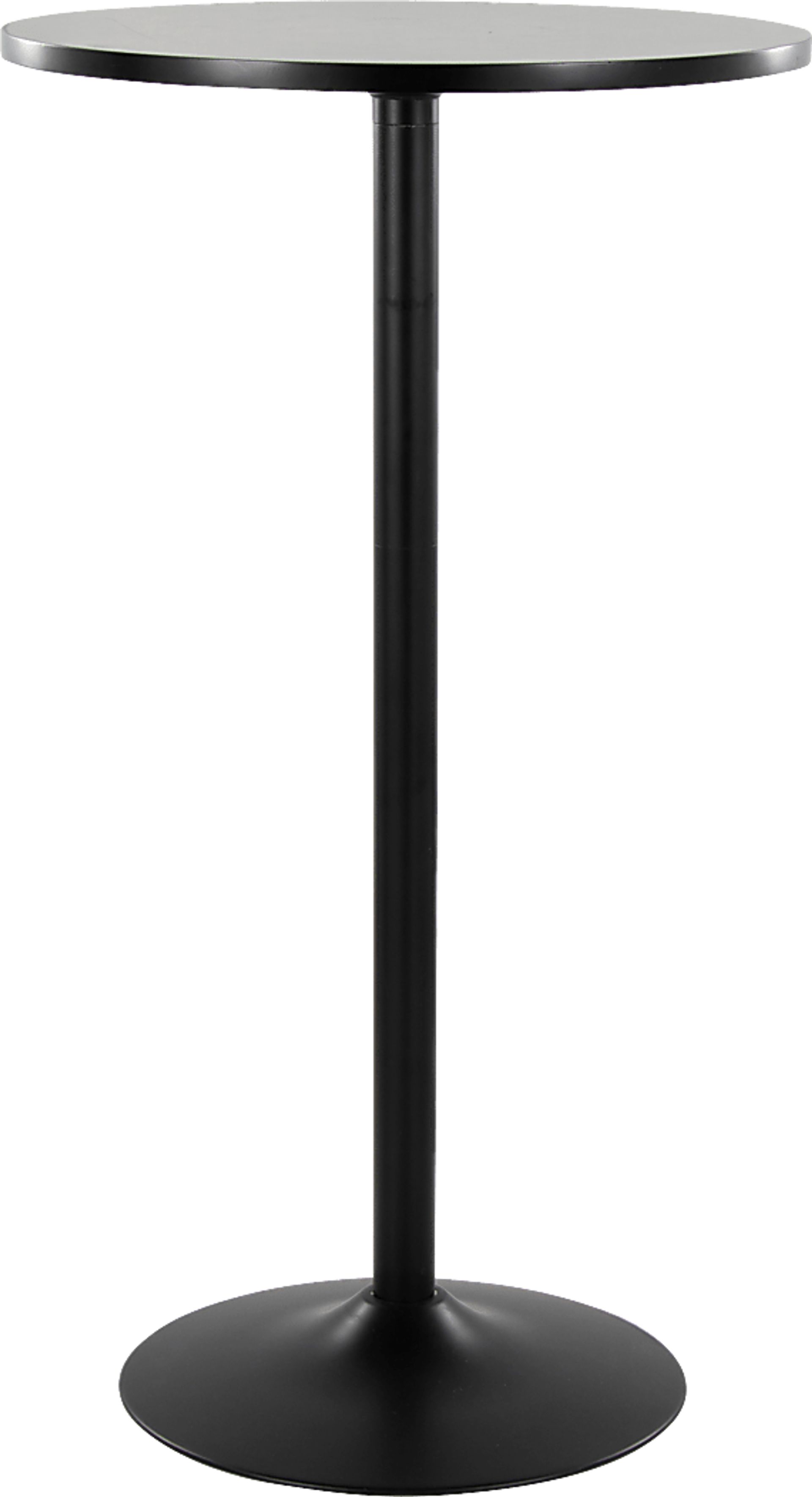 Faye Lane Black Adjustable Pub Table - Image 4