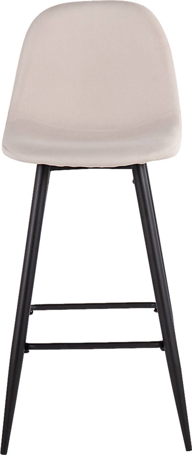 Faye Lane I Beige Barstool, Set of 2 - Thumbnail - Image 6