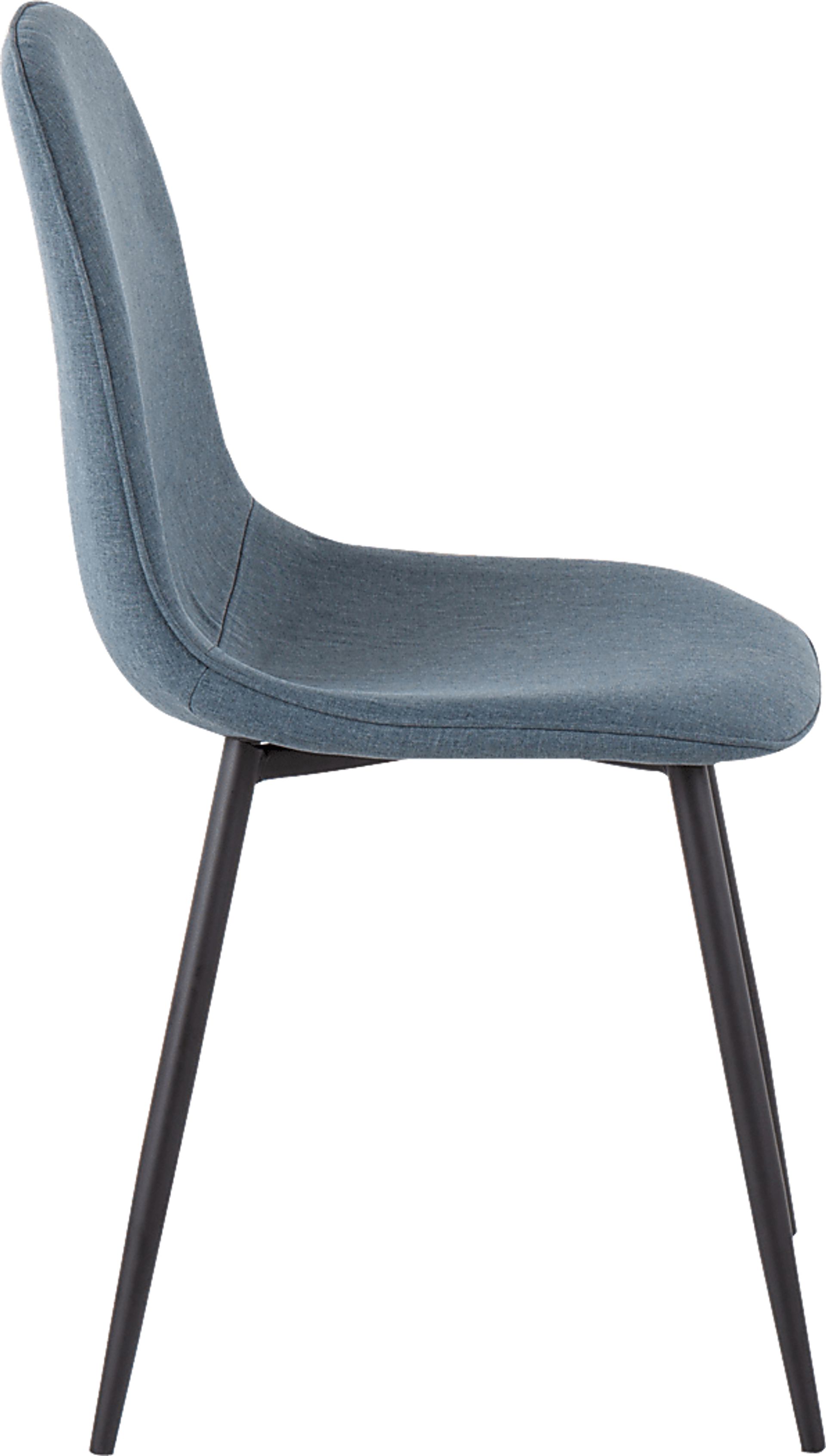 Faye Lane I Blue Side Chair, Set of 2 - Image 3