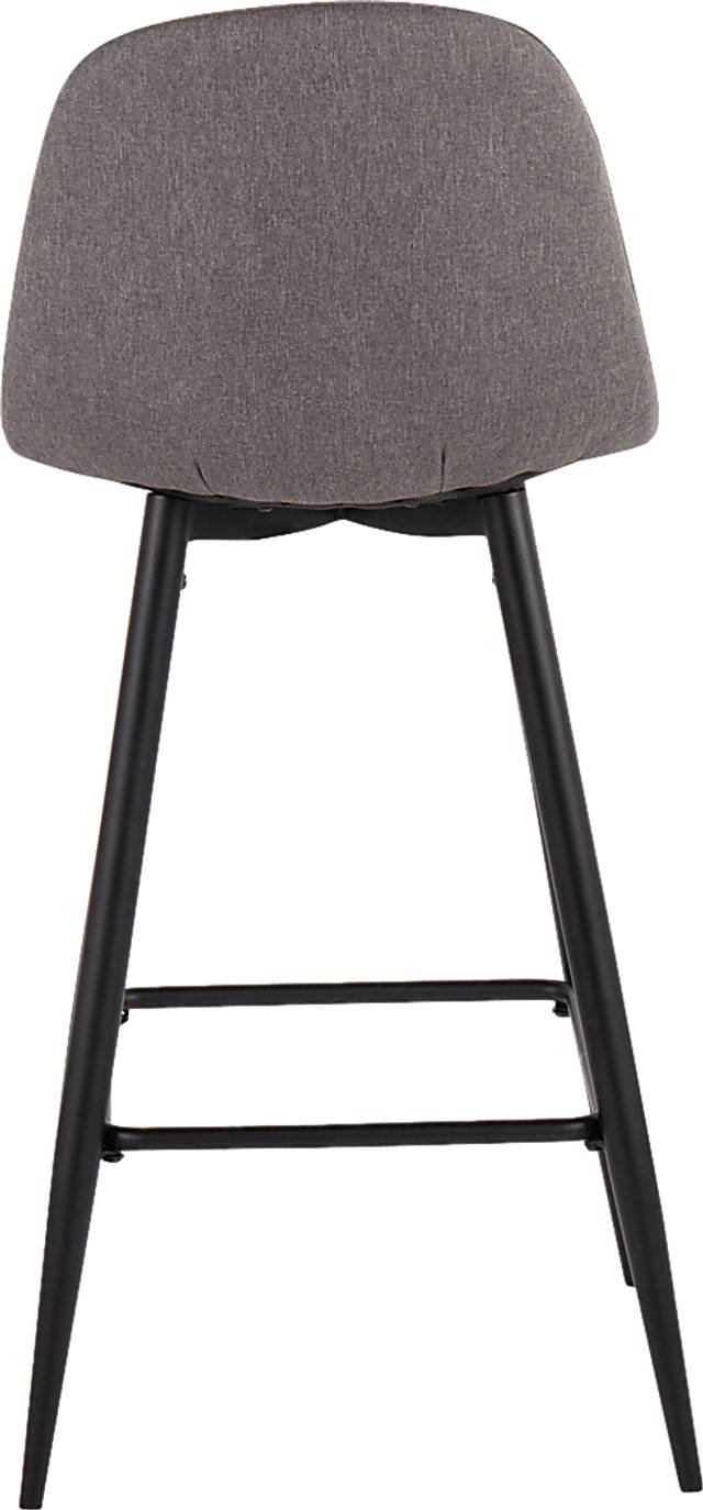 Faye Lane I Charcoal Barstool, Set of 2 - Thumbnail - Image 5