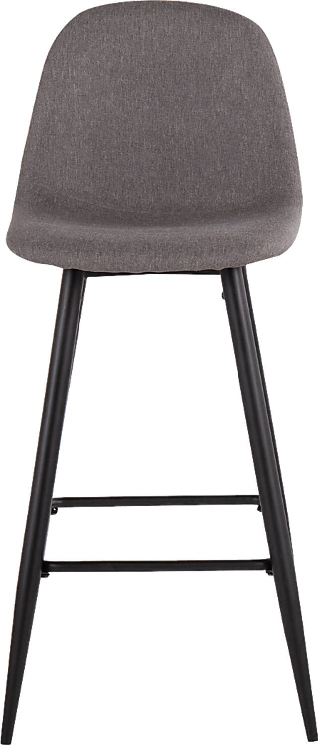 Faye Lane I Charcoal Barstool, Set of 2 - Thumbnail - Image 6