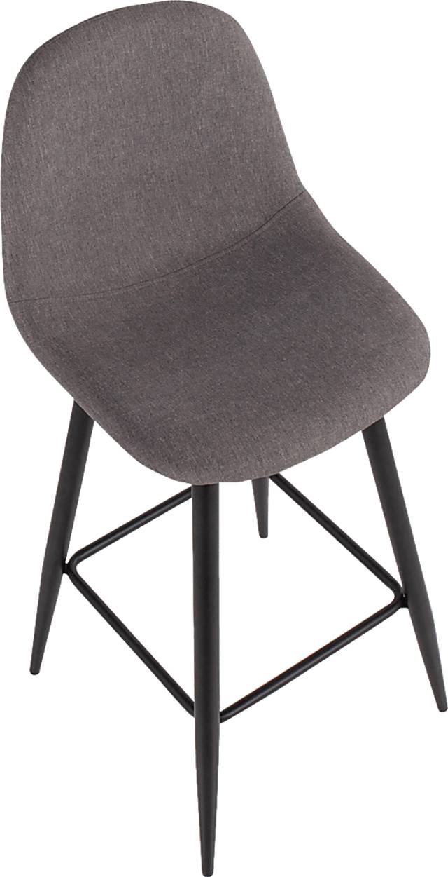 Faye Lane I Charcoal Barstool, Set of 2 - Thumbnail - Image 7