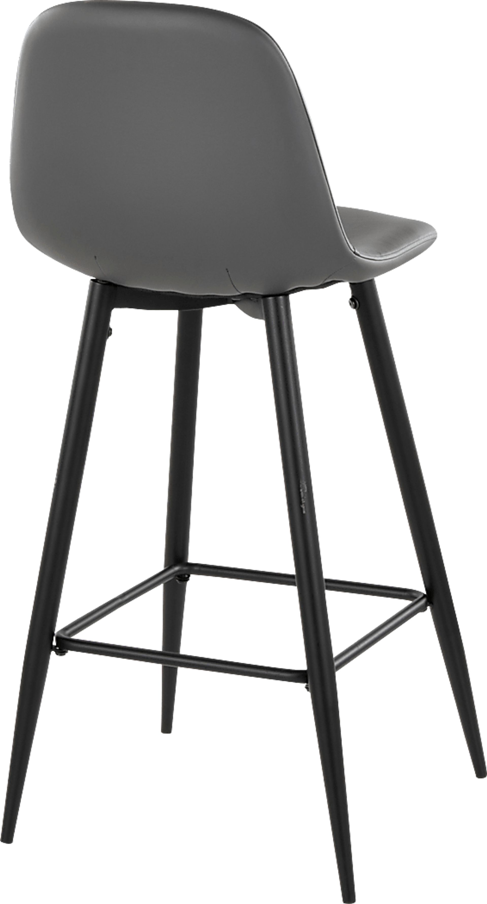 Faye Lane I Gray Barstool, Set of 2 - Image 5
