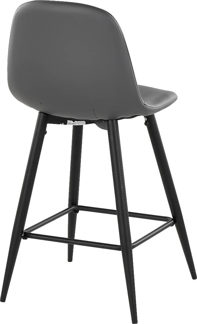 Faye Lane I Gray Counter Height Stool, Set of 2 - Thumbnail - Image 6