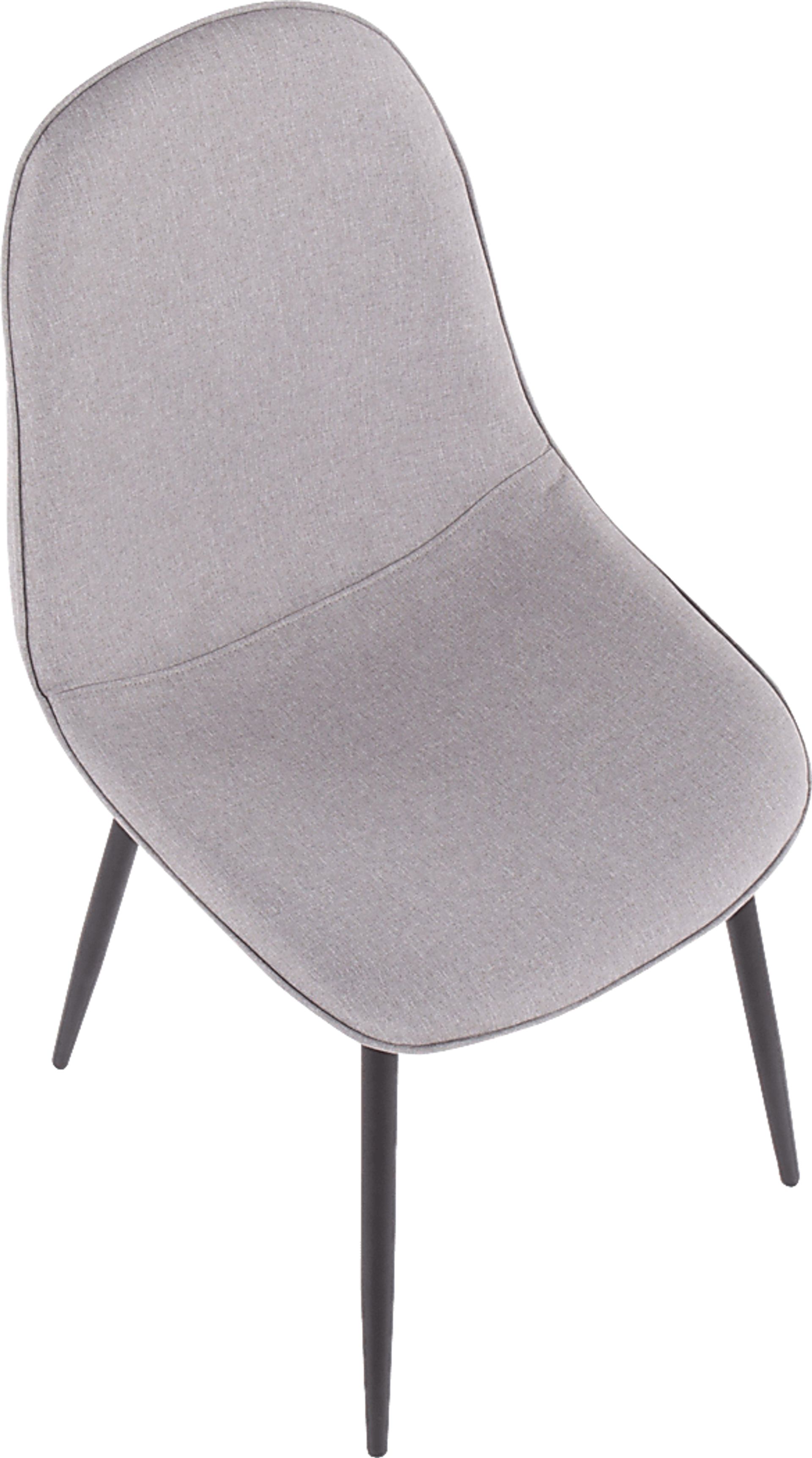 Faye Lane I Gray Side Chair, Set of 2 - Image 7