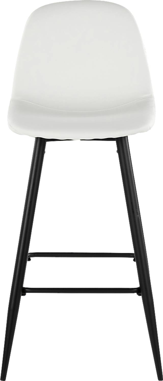 Faye Lane I White Barstool, Set of 2 - Thumbnail - Image 8