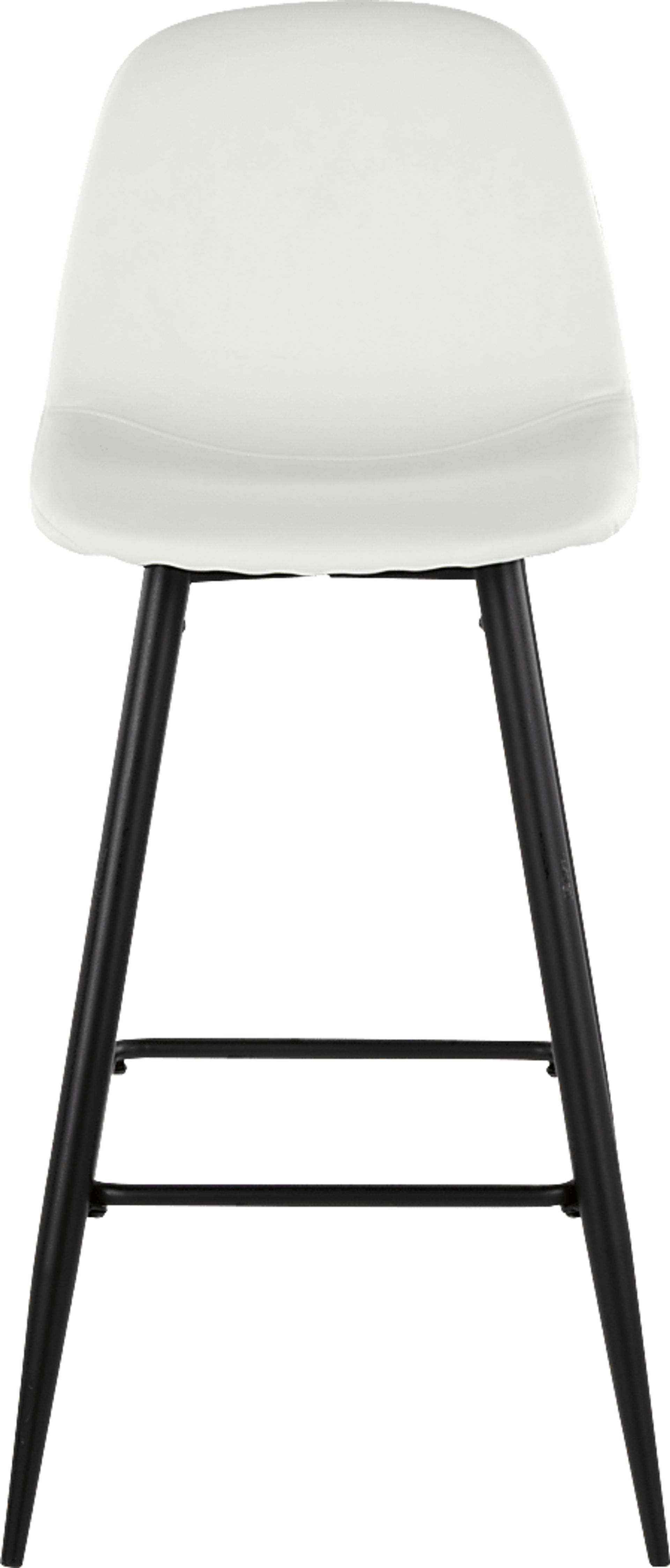 Faye Lane I White Barstool, Set of 2 - Image 8