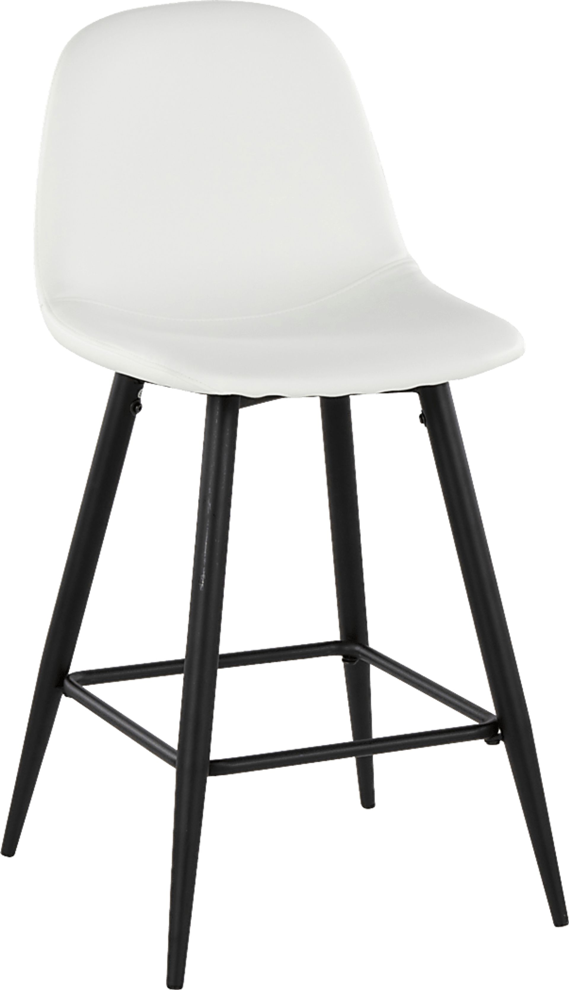 Faye Lane I White Counter Height Stool, Set of 2 - Image 4