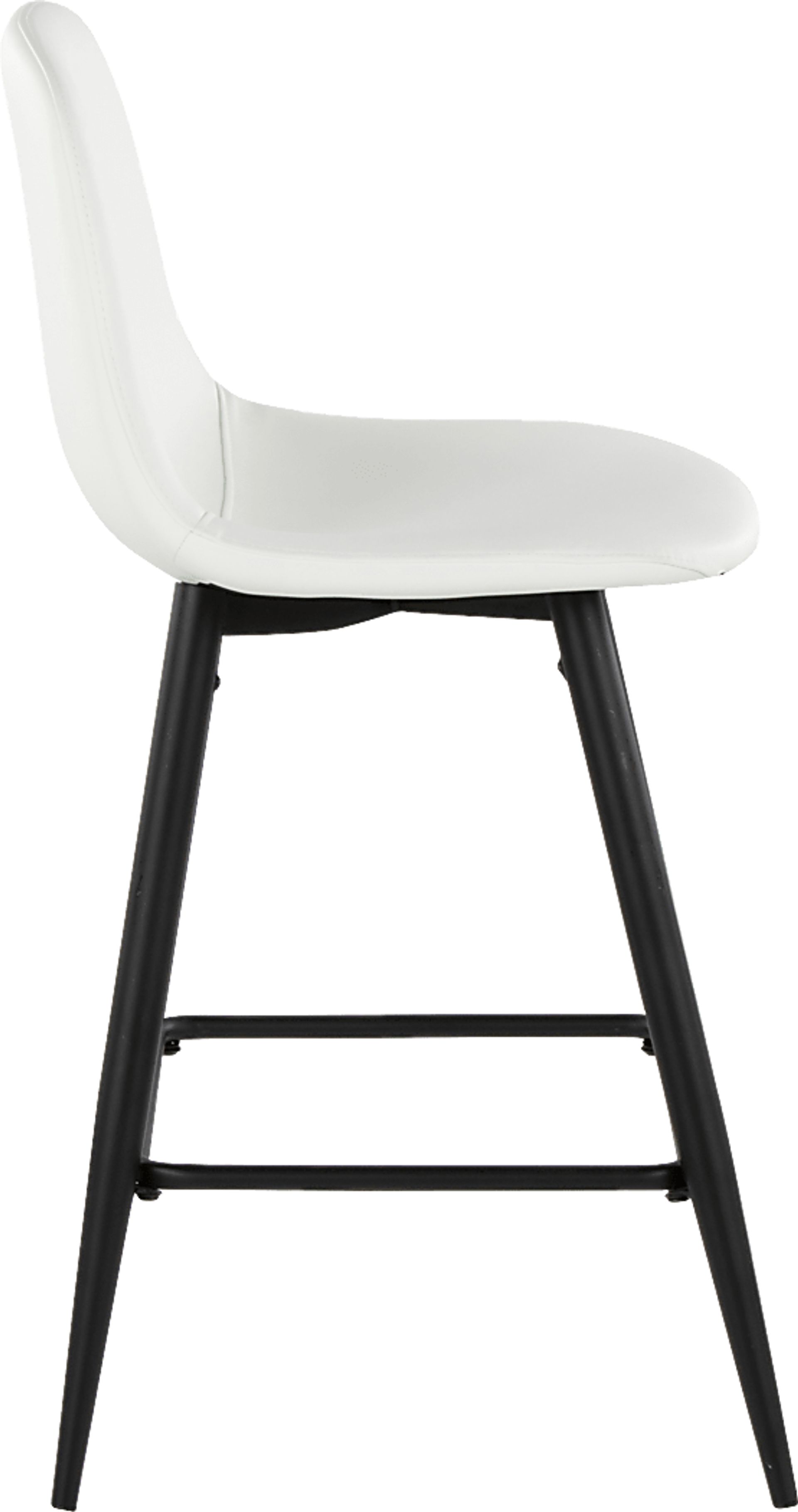 Faye Lane I White Counter Height Stool, Set of 2 - Image 5