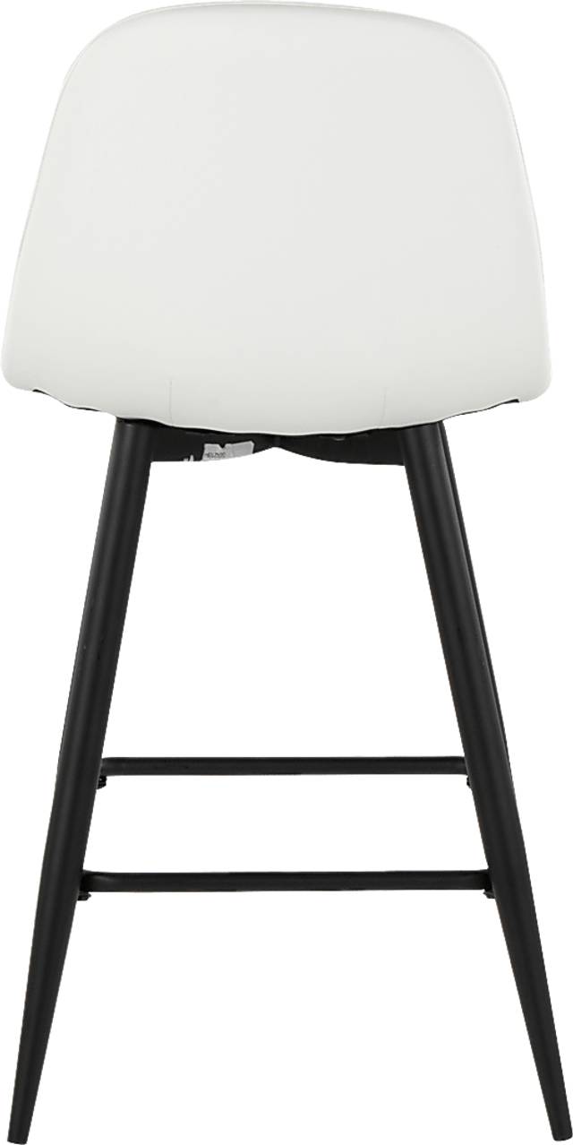 Faye Lane I White Counter Height Stool, Set of 2 - Thumbnail - Image 7