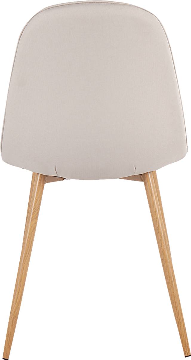 Faye Lane II Beige Side Chair, Set of 2 - Thumbnail - Image 5