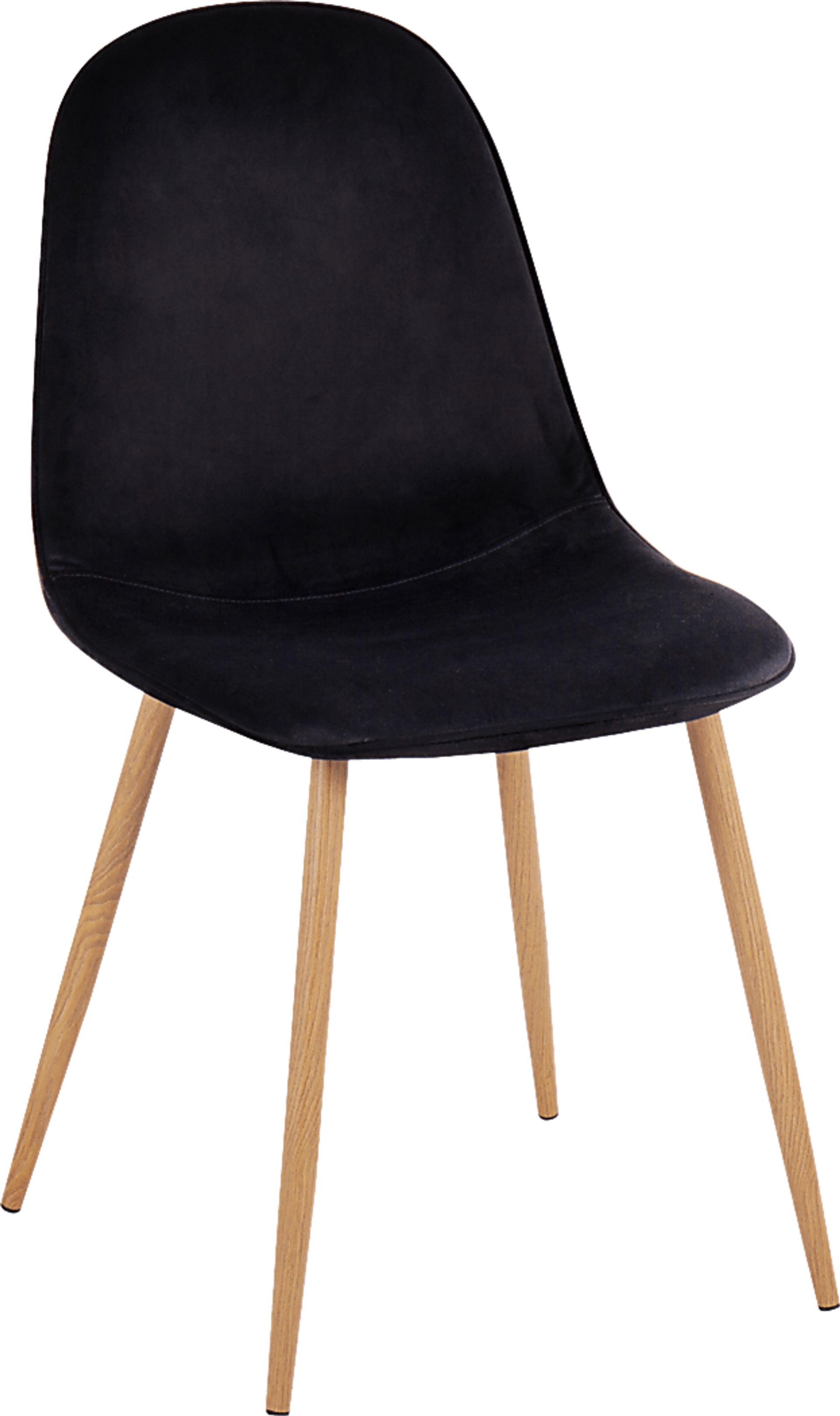 Faye Lane II Black Side Chair, Set of 2 - Image 2