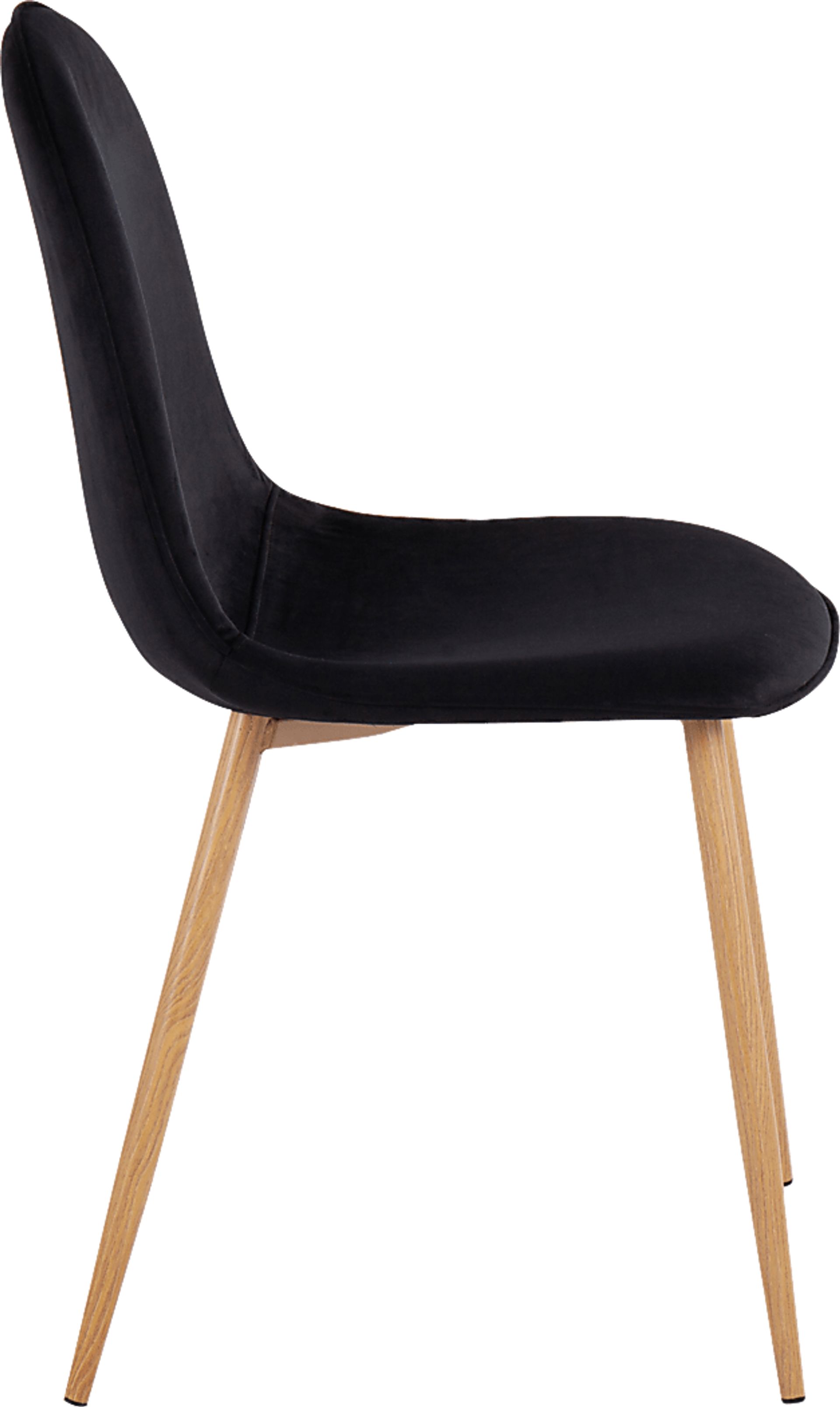 Faye Lane II Black Side Chair, Set of 2 - Image 3