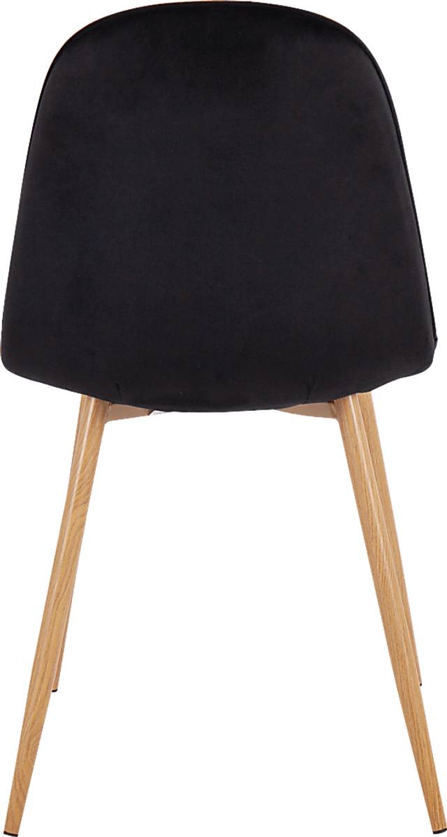 Faye Lane II Black Side Chair, Set of 2 - Thumbnail - Image 5