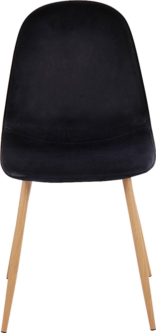 Faye Lane II Black Side Chair, Set of 2 - Thumbnail - Image 6