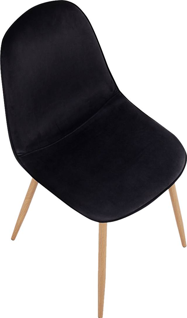 Faye Lane II Black Side Chair, Set of 2 - Thumbnail - Image 7