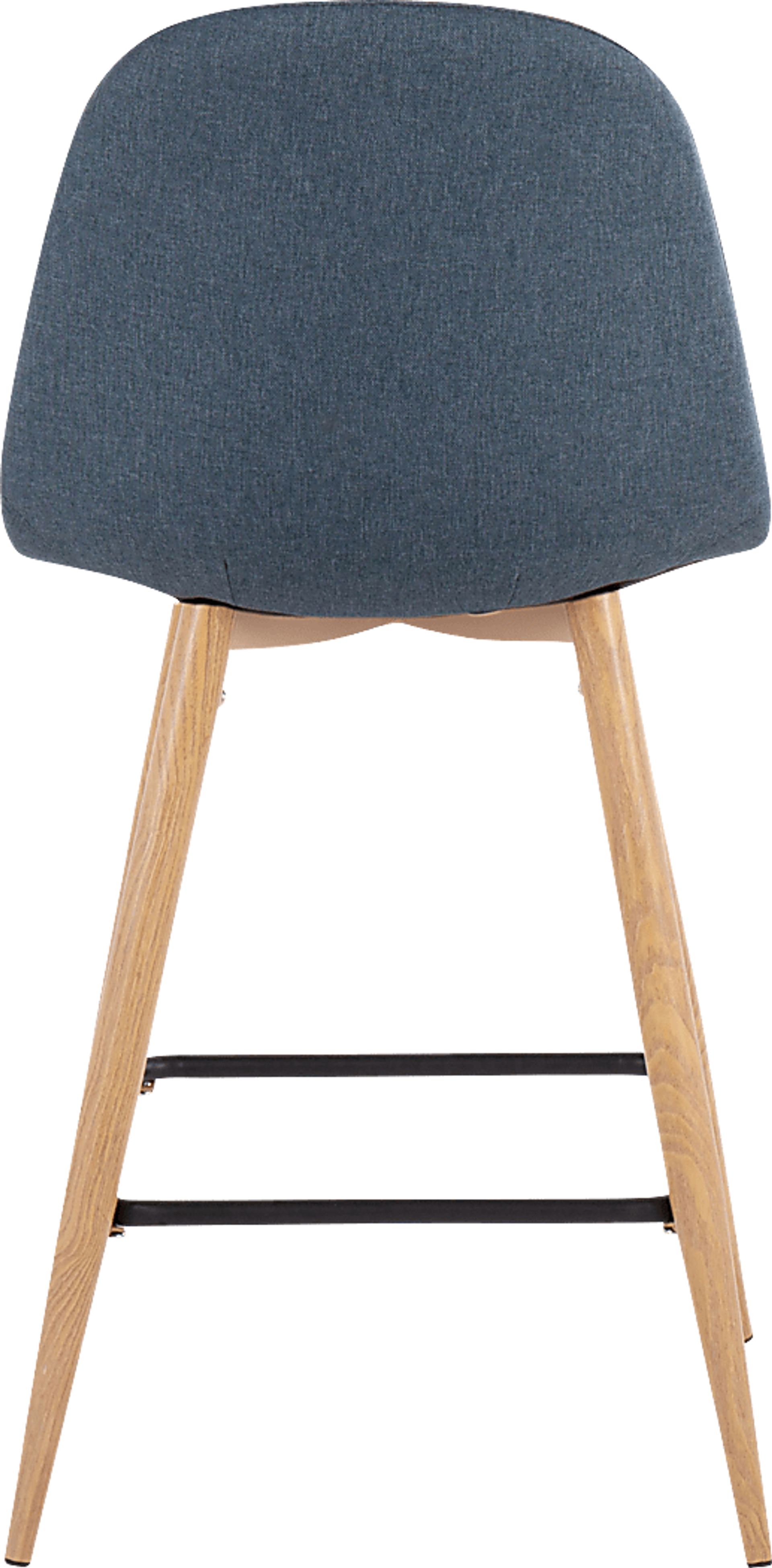 Faye Lane II Blue Counter Height Stool, Set of 2 - Image 5
