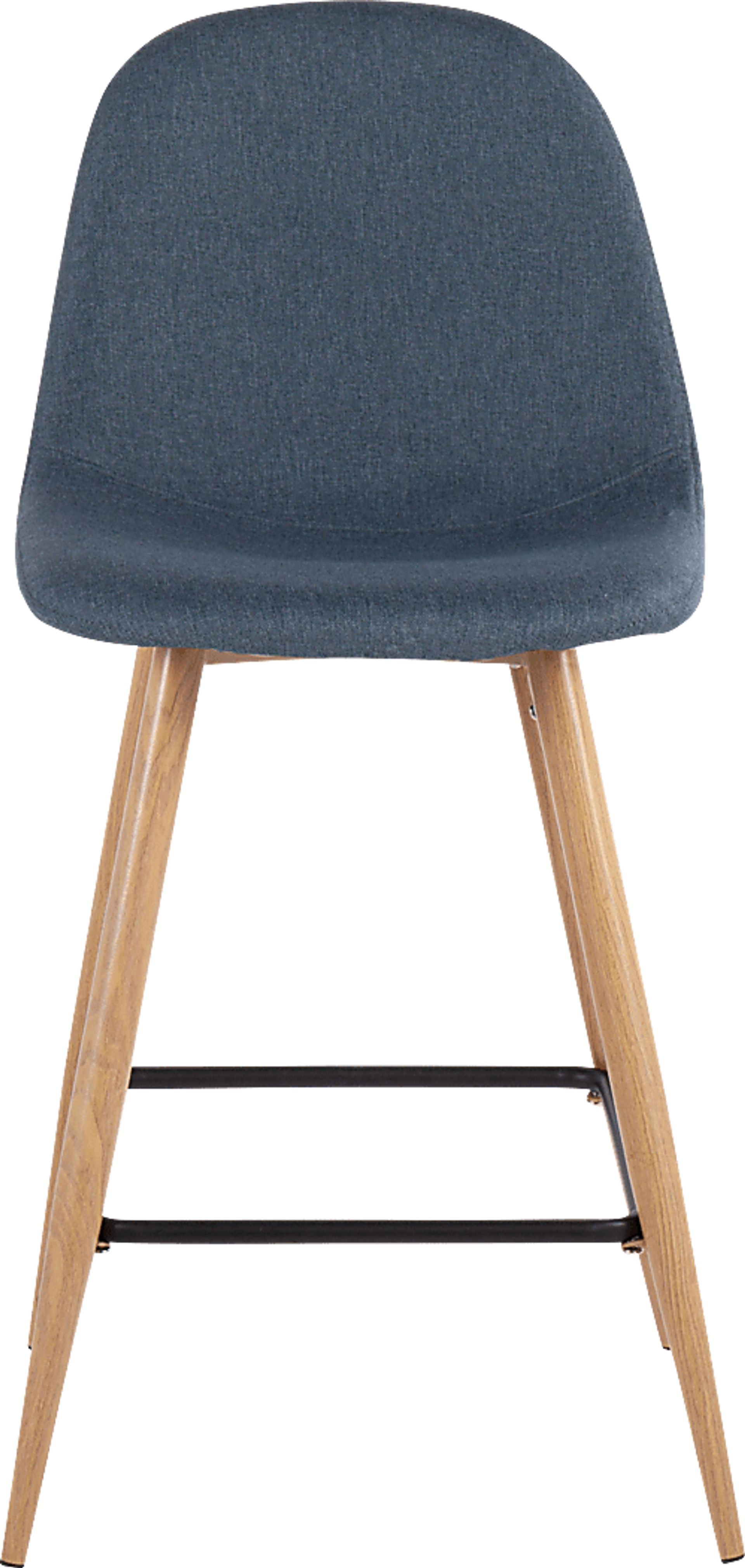 Faye Lane II Blue Counter Height Stool, Set of 2 - Image 6