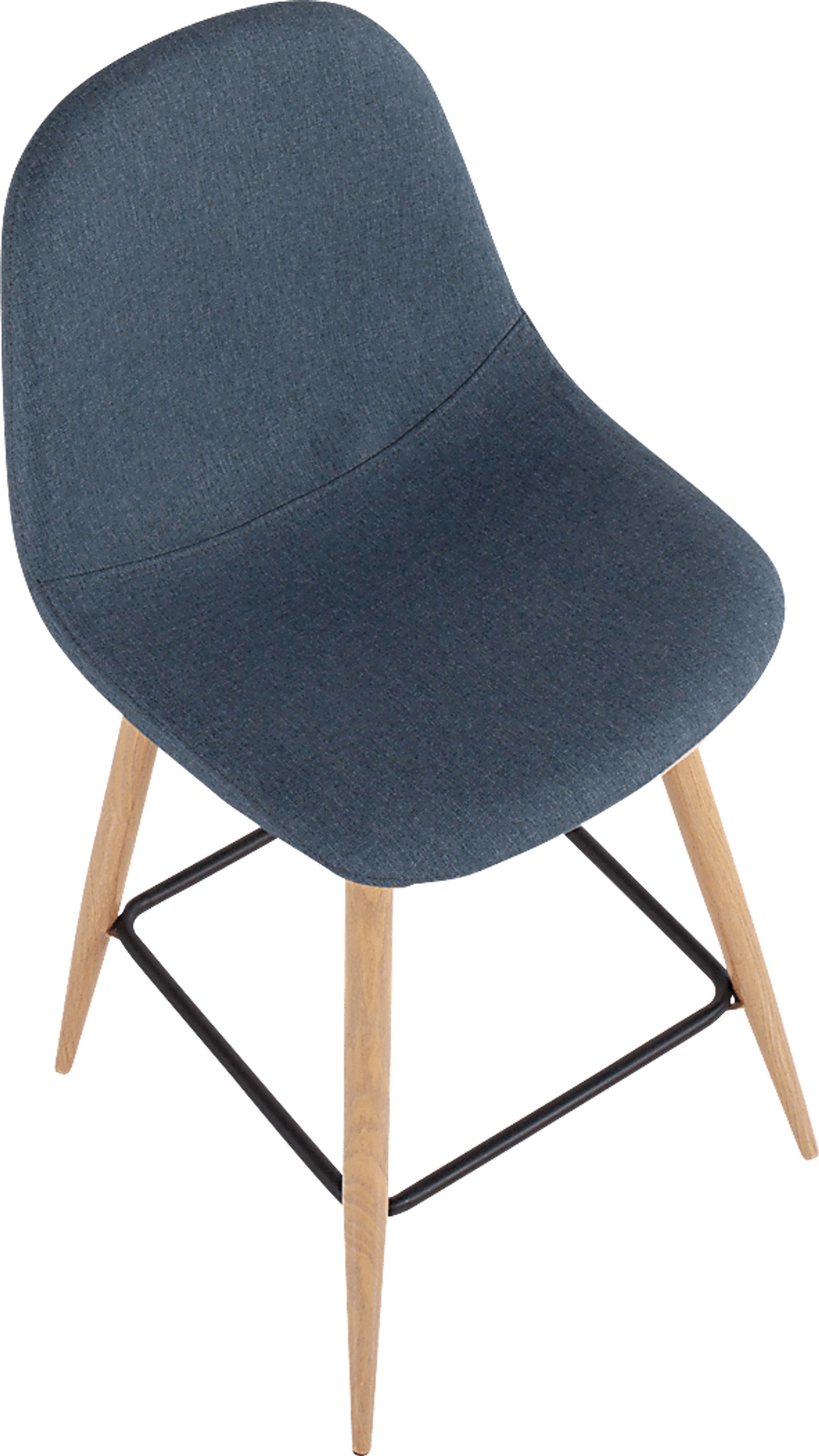 Faye Lane II Blue Counter Height Stool, Set of 2 - Image 7