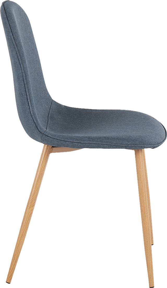 Faye Lane II Blue Side Chair, Set of 2 - Thumbnail - Image 3