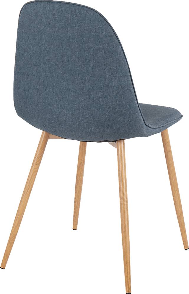 Faye Lane II Blue Side Chair, Set of 2 - Thumbnail - Image 4