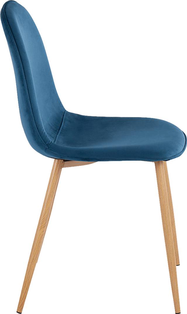 Faye Lane II Blue Side Chair, Set of 2 - Thumbnail - Image 3