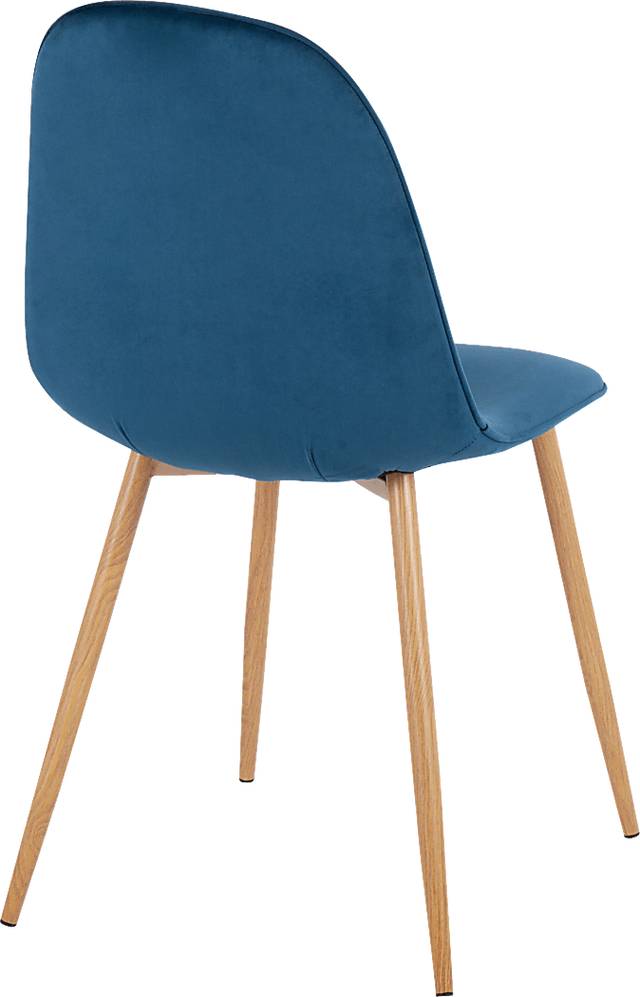 Faye Lane II Blue Side Chair, Set of 2 - Thumbnail - Image 4