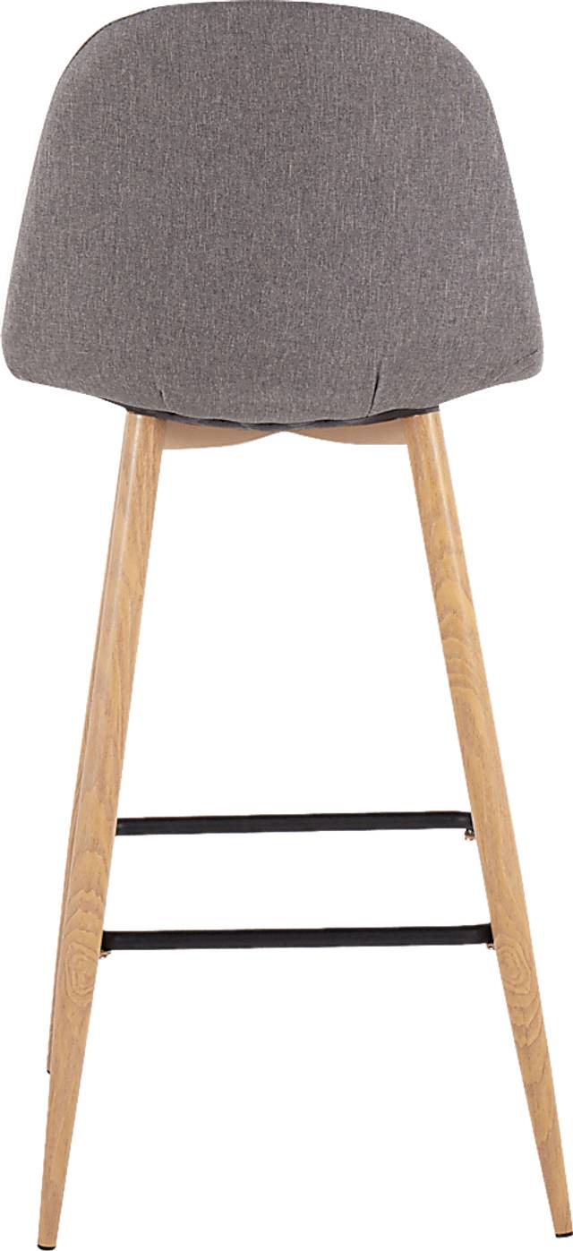 Faye Lane II Charcoal Barstool, Set of 2 - Thumbnail - Image 5