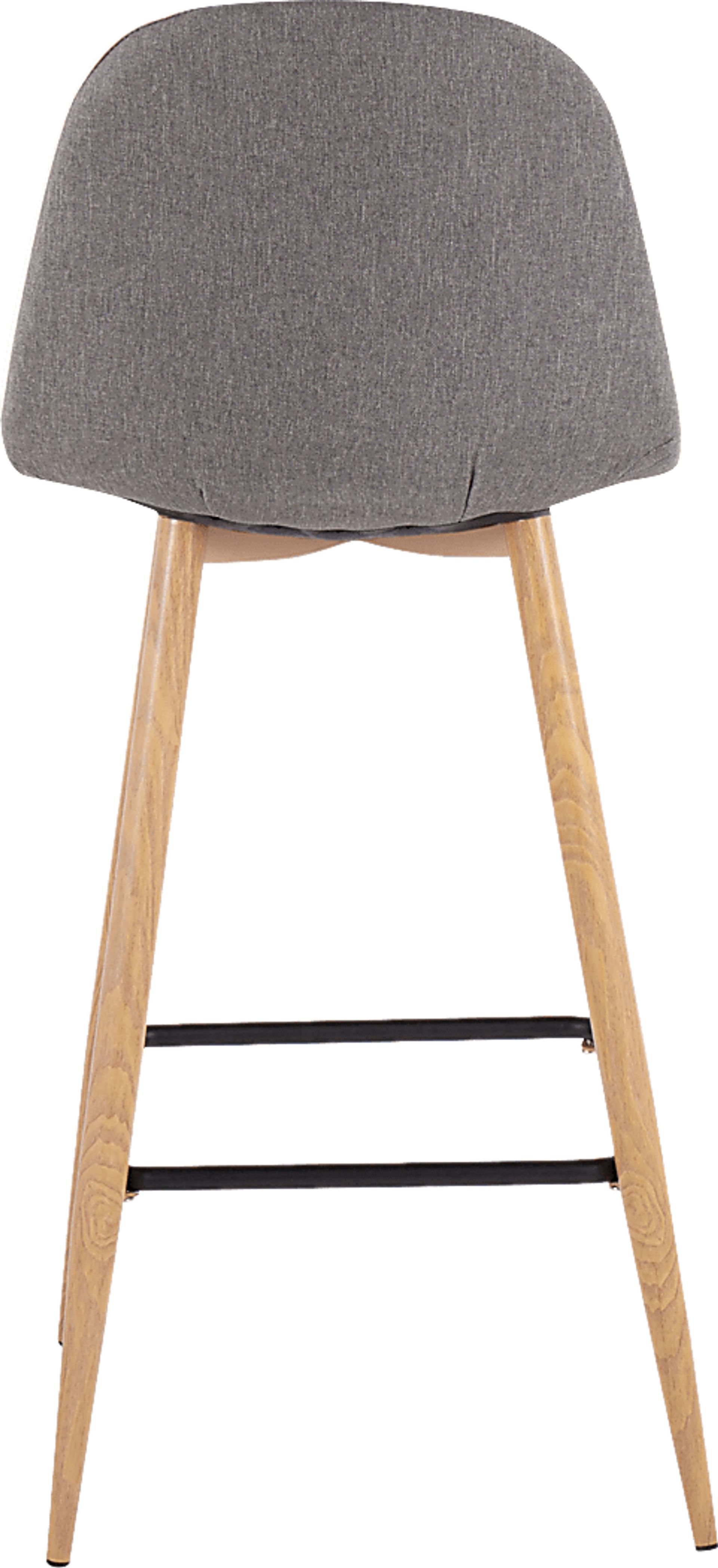 Faye Lane II Charcoal Barstool, Set of 2 - Image 5