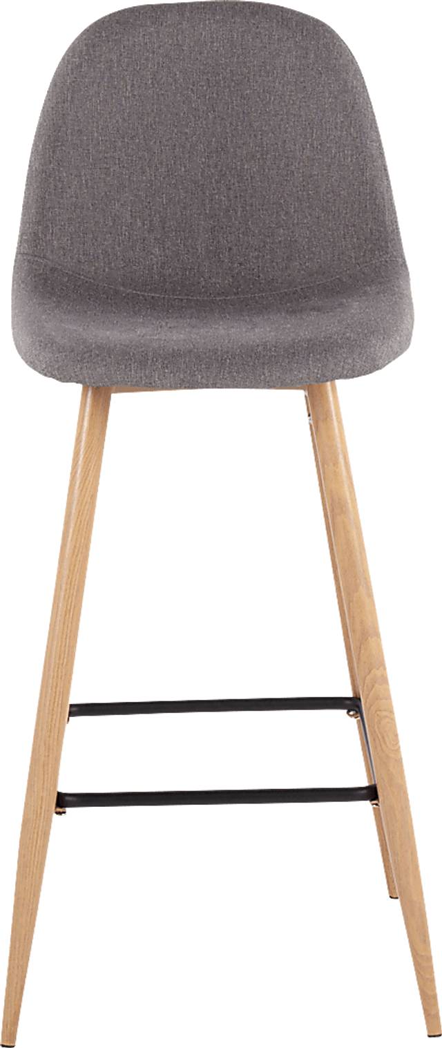 Faye Lane II Charcoal Barstool, Set of 2 - Thumbnail - Image 6