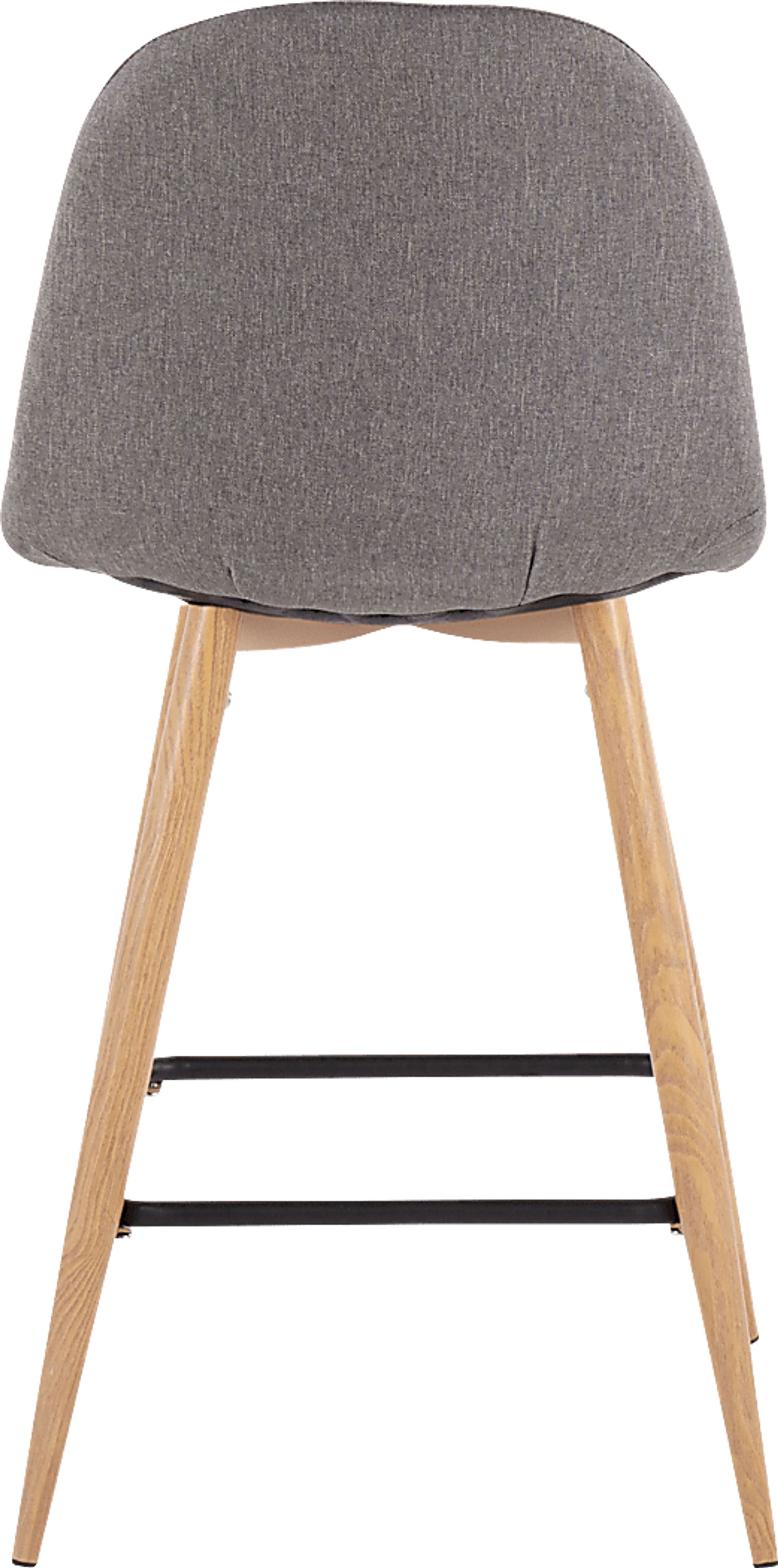 Faye Lane II Charcoal Counter Height Stool, Set of 2 - Image 5