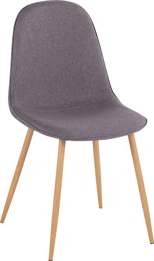 Faye Lane II Charcoal Side Chair, Set of 2 - Thumbnail - Image 2