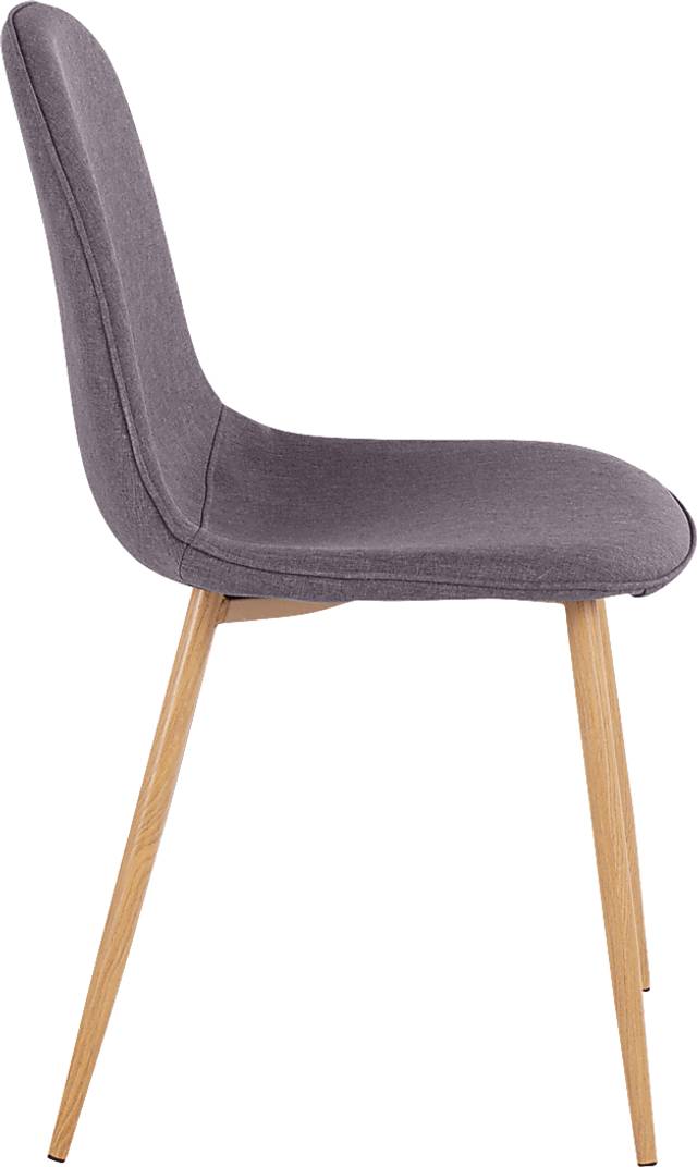 Faye Lane II Charcoal Side Chair, Set of 2 - Thumbnail - Image 3