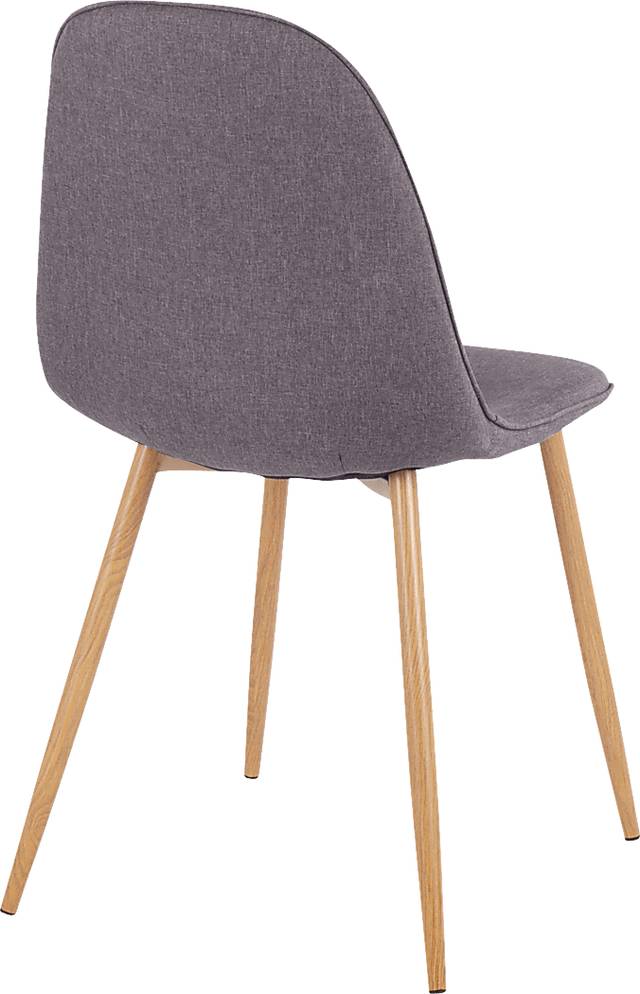 Faye Lane II Charcoal Side Chair, Set of 2 - Thumbnail - Image 4
