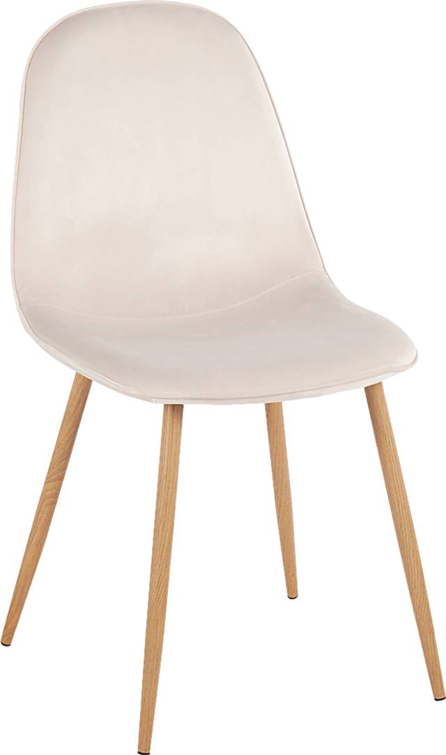 Faye Lane II Cream Side Chair, Set of 2 - Thumbnail - Image 2