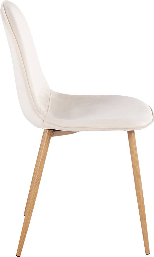 Faye Lane II Cream Side Chair, Set of 2 - Thumbnail - Image 3