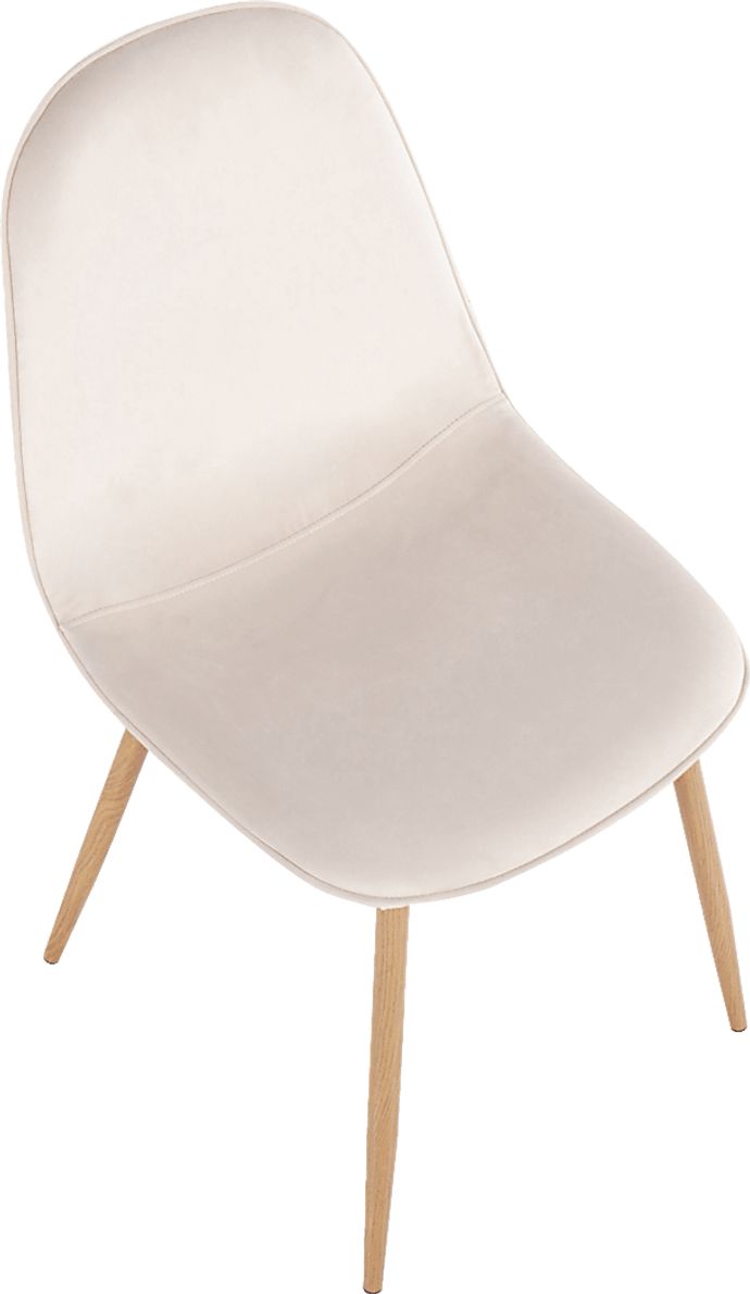 Faye Lane II Cream Side Chair, Set of 2