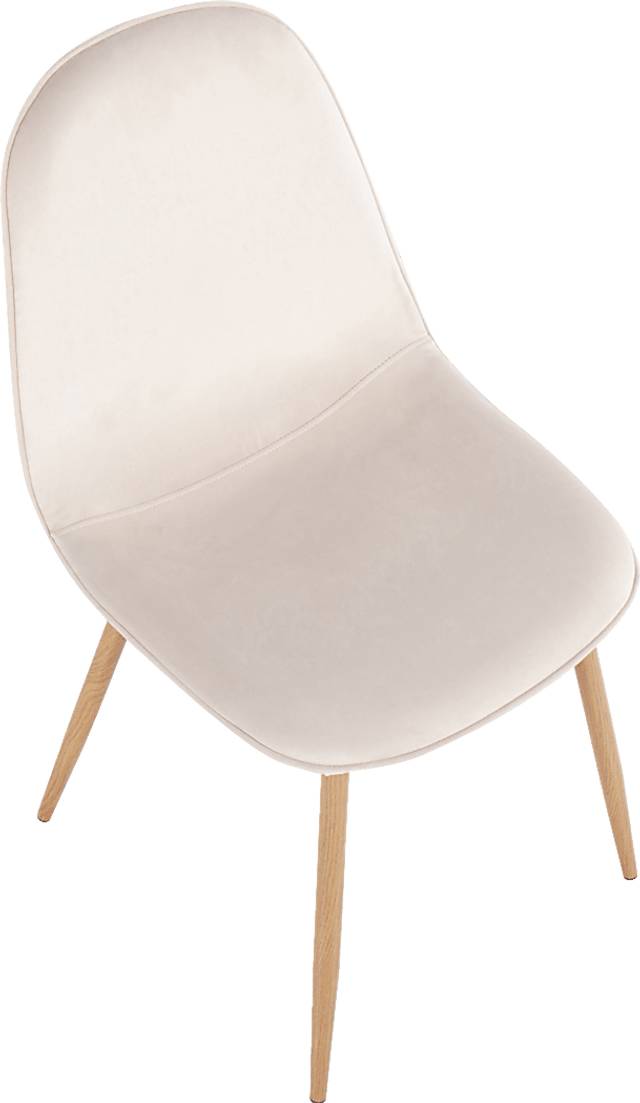 Faye Lane II Cream Side Chair, Set of 2 - Thumbnail - Image 7
