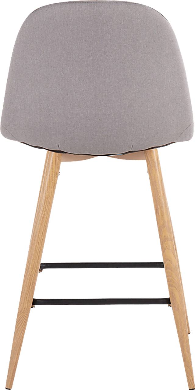 Faye Lane II Light Gray Counter Height Stool, Set of 2 - Thumbnail - Image 5