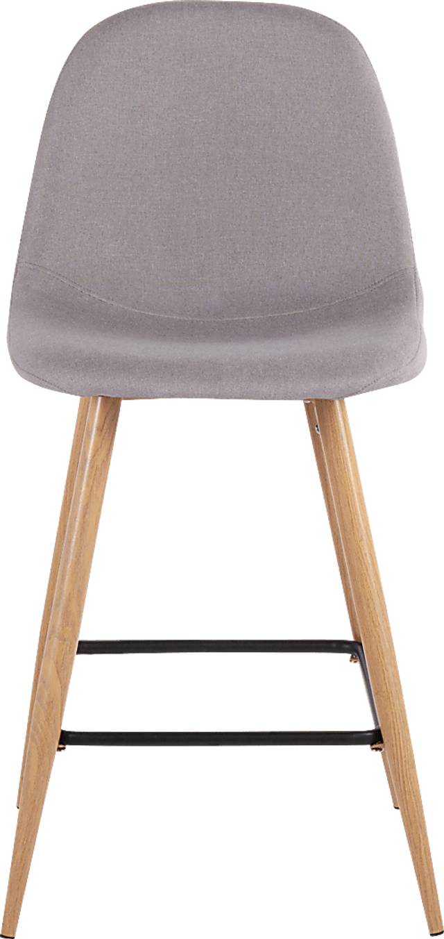 Faye Lane II Light Gray Counter Height Stool, Set of 2 - Thumbnail - Image 6