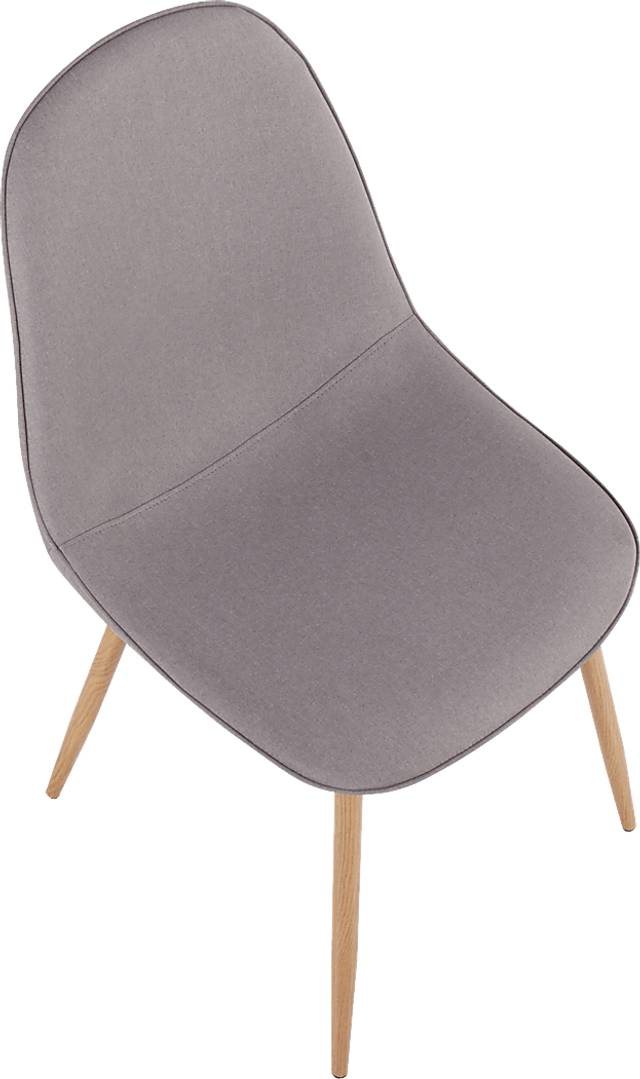 Faye Lane II Gray Side Chair, Set of 2 - Thumbnail - Image 7