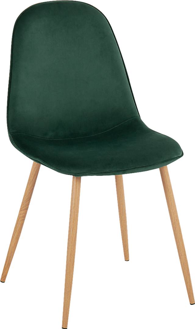 Faye Lane II Green Side Chair, Set of 2 - Thumbnail - Image 2